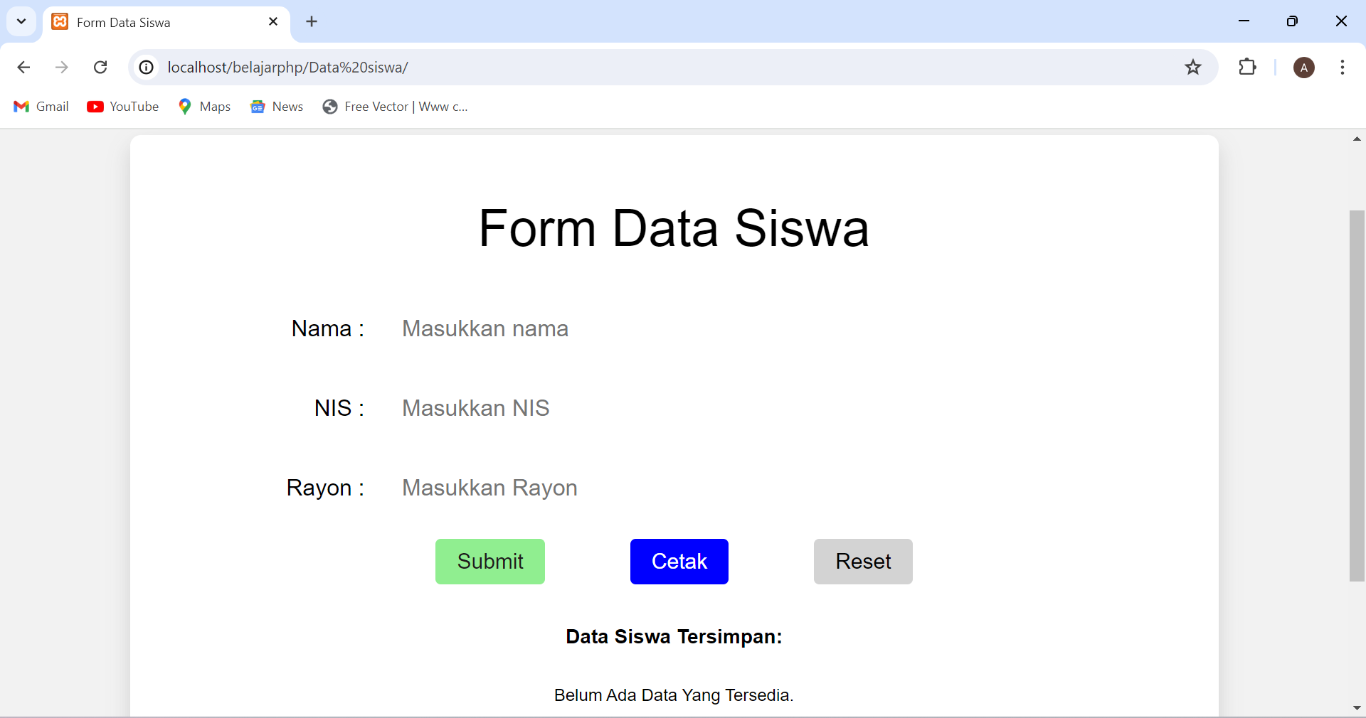 Data Siswa App